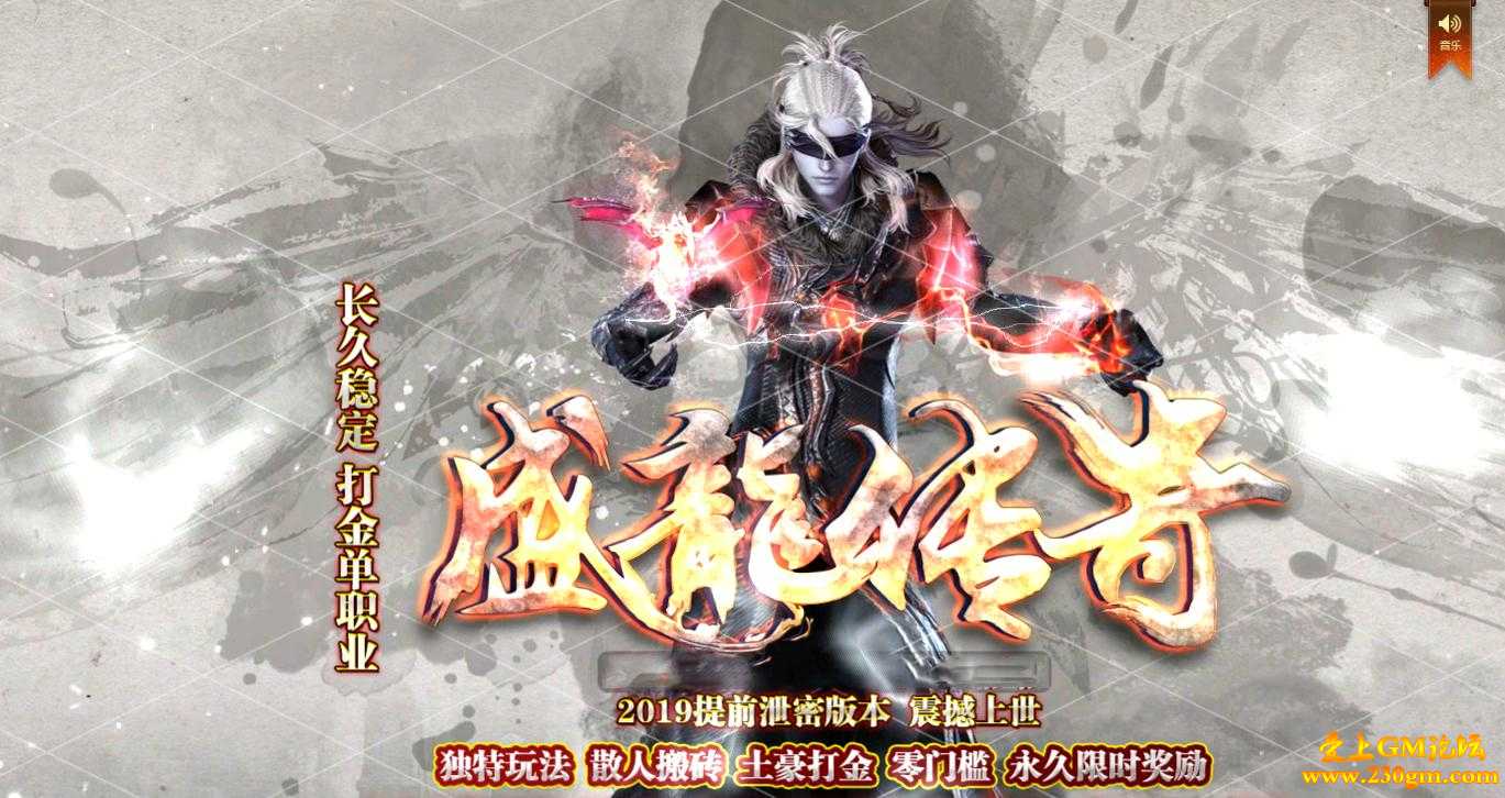 盛龙传奇打金单职业版[GOM引擎]