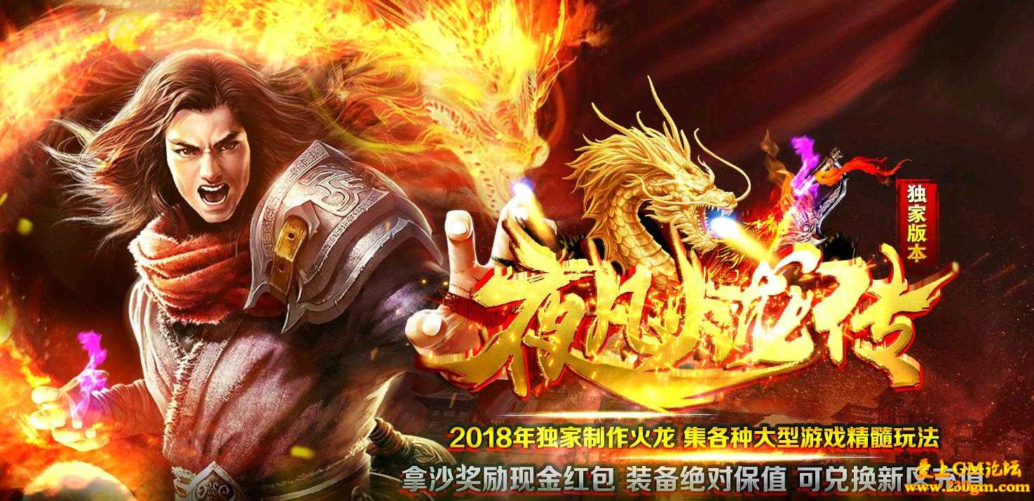 夜凡火龙传单职业版[GOM引擎]