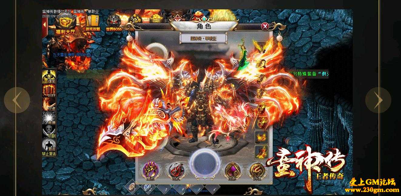 蛮神传公益打金单职业版[GOM引擎]