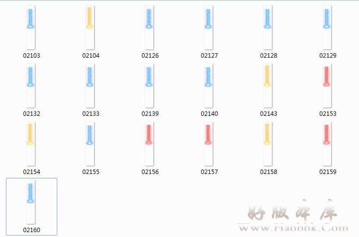 19个不同颜色装备掉落光柱提示