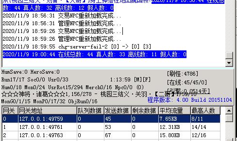 传奇一条龙M2上提示：chg-server-fail-2 [0] -> [0] [3]的解决方案